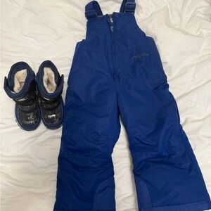 Arctix Kids Blue Snow Bib Overalls